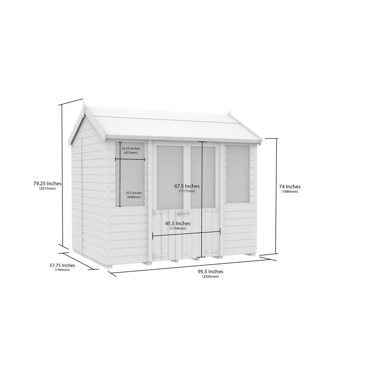 DIY Sheds – Apex Summer House