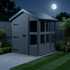 Composite Apex Potting Shed 6X6APSFFCOMP - evening