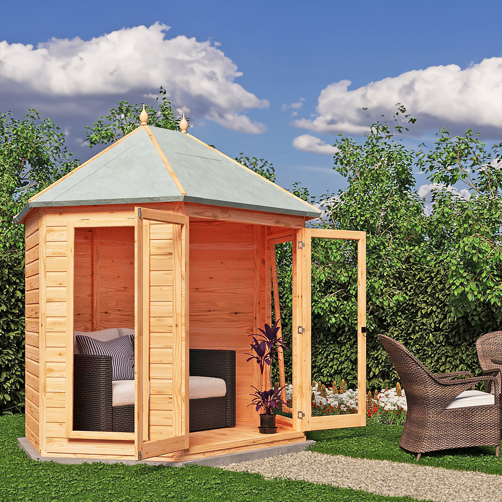 Shire Buttermere summerhouse 8x6 – front view