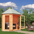 Shire Buttermere summerhouse 8x6 – front view
