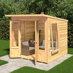 Shire Parham Pent summerhouse 7x7 – alternative view