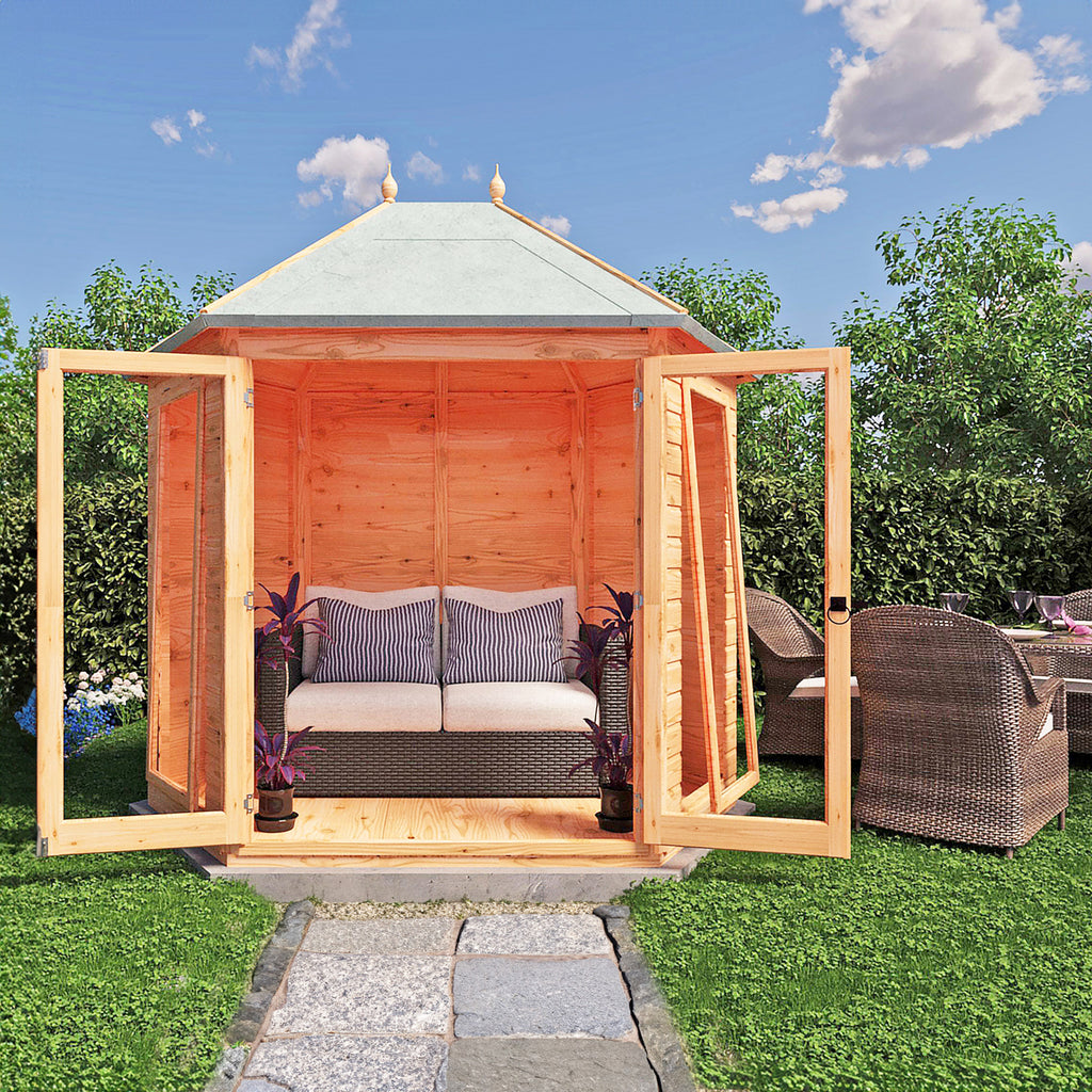 Shire Buttermere summerhouse 8x6 – alternative view