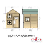 Shire Croft playhouse 5x5 – alternative view