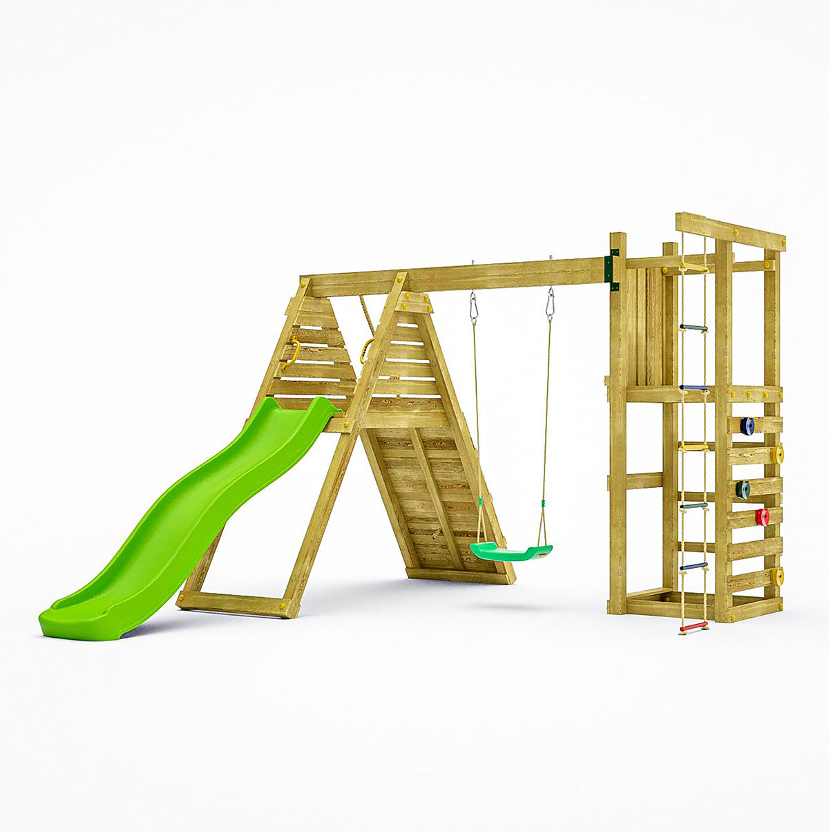 Shire Climber climbing frame – alternative view