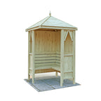Shire Honeysuckle Corner arbour – alternative view