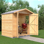 Shire Alderney Shiplap Shed 7ft x 5ft – view
