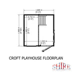 Shire Croft playhouse 5x5 – alternative view