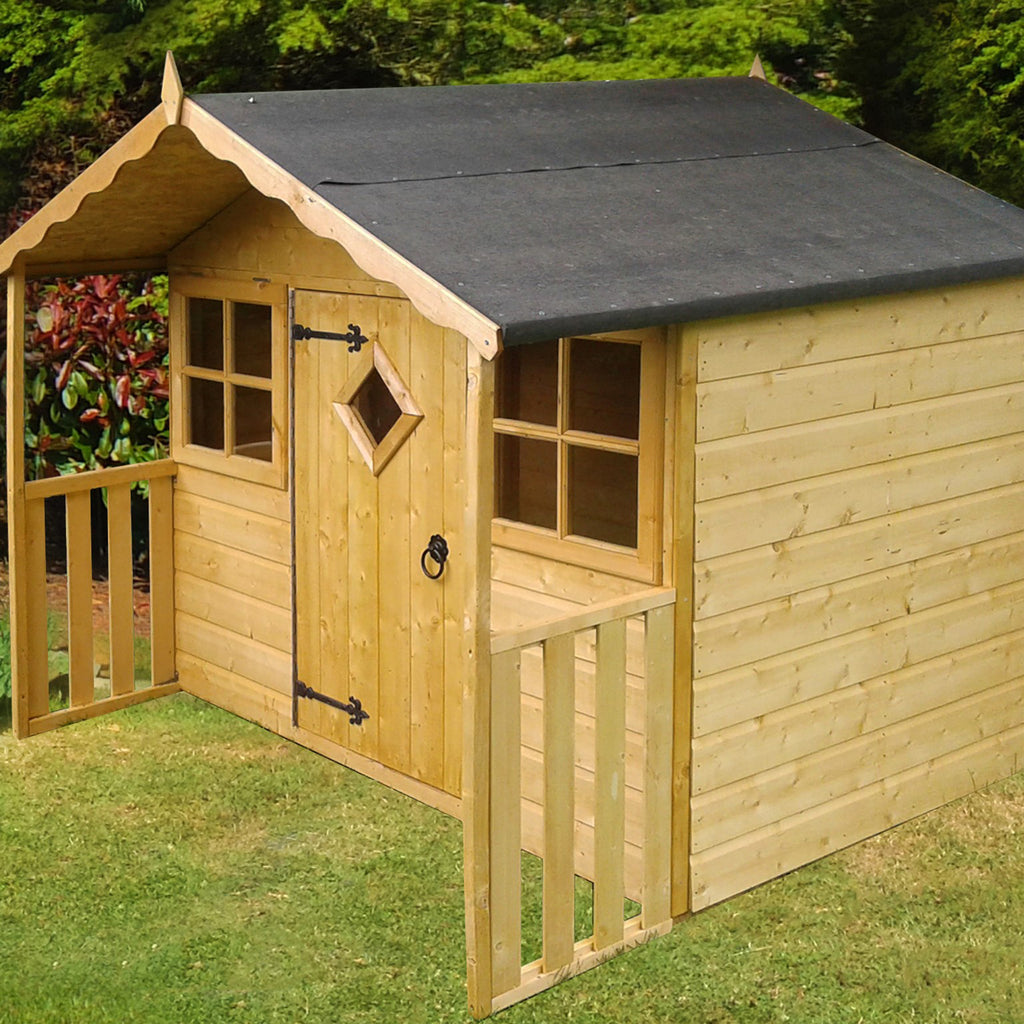 Shire Cubby playhouse 6x4 – alternative view
