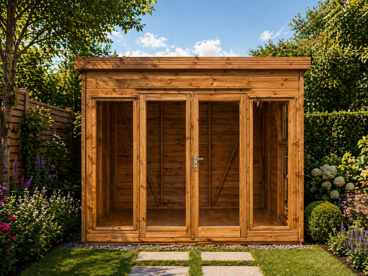 Sovereign Essex – front view in the garden