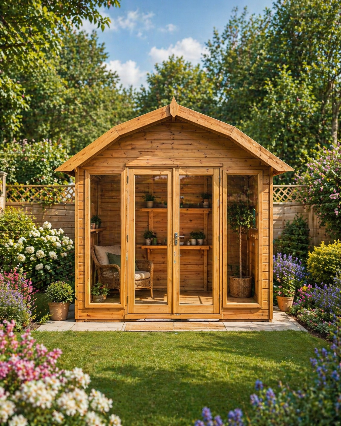 Sovereign Norfolk – in the garden