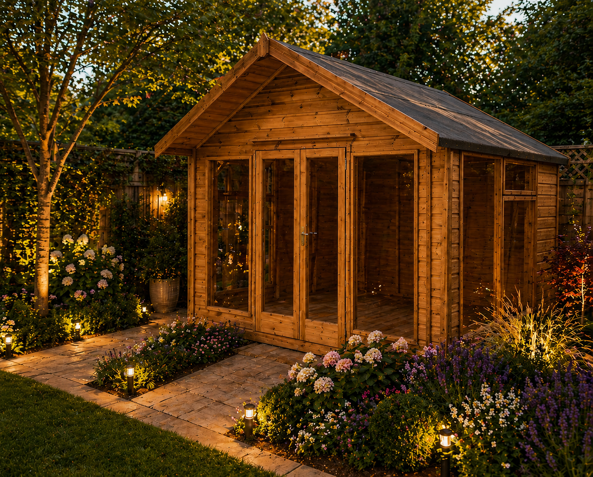 Sovereign London – side view in the garden
