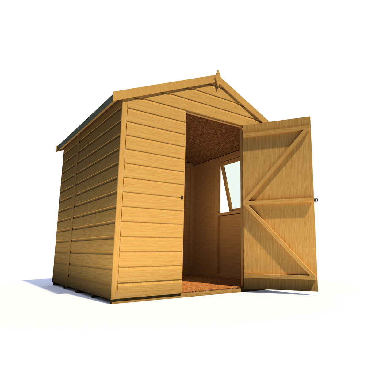 Shire Faroe Shiplap Shed 6ft x 6ft – view