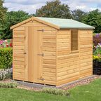 Shire Shiplap Apex Shed 7ft x 5ft – view