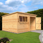 Shire Ranger Shiplap Workshop 12ft x 10ft – view