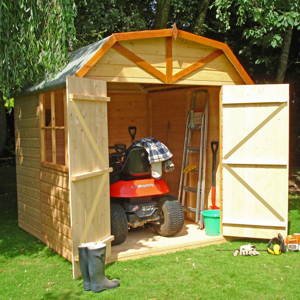 Shire Barn Shiplap Shed 7ft x 7ft – view