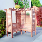Shire Clematis Corner arbour – alternative view