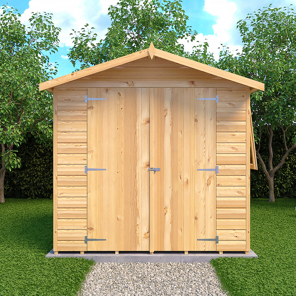 Shire Alderney Shiplap Shed 7ft x 5ft – view
