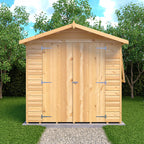 Shire Alderney Shiplap Shed 7ft x 5ft – view