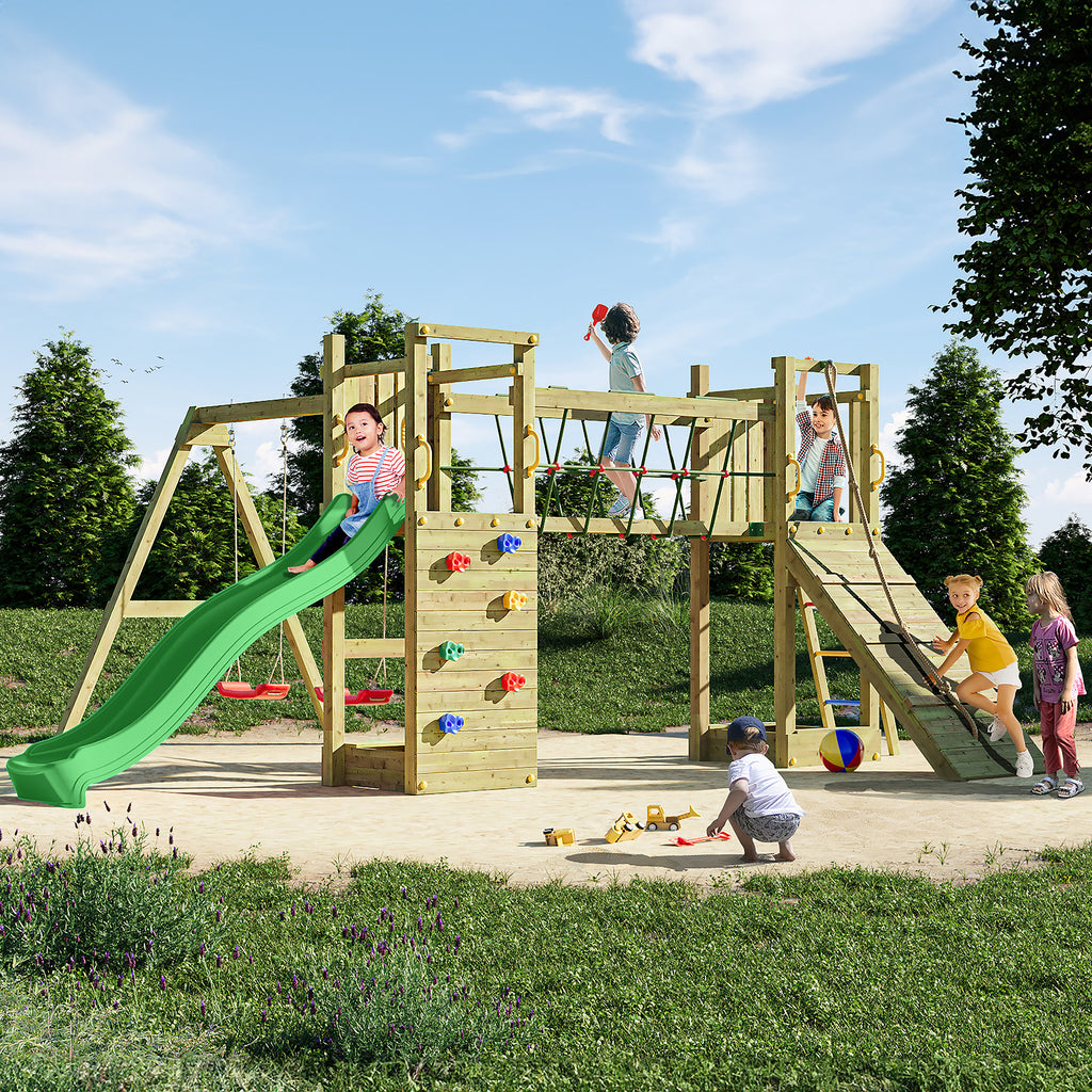 Shire Maxi Fun climbing frame – alternative view