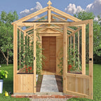 Shire Holkham Greenhouse and Shed Combi 6ft x 12ft – view