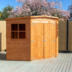 Shire Corner Shed 7ft x 7ft – view