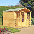 Shire Buckingham summerhouse 7x7 with verandah – alternative view