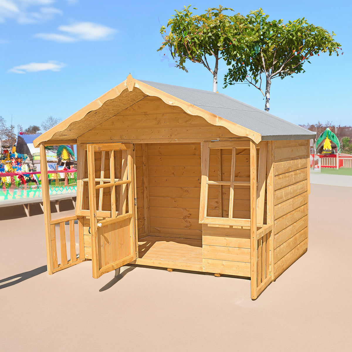 Shire Pixie playhouse 6x4 – alternative view
