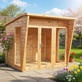 Shire Highclere summerhouse 8x6 – front view