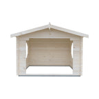 Shire Bere log cabin 11x11 – exterior view