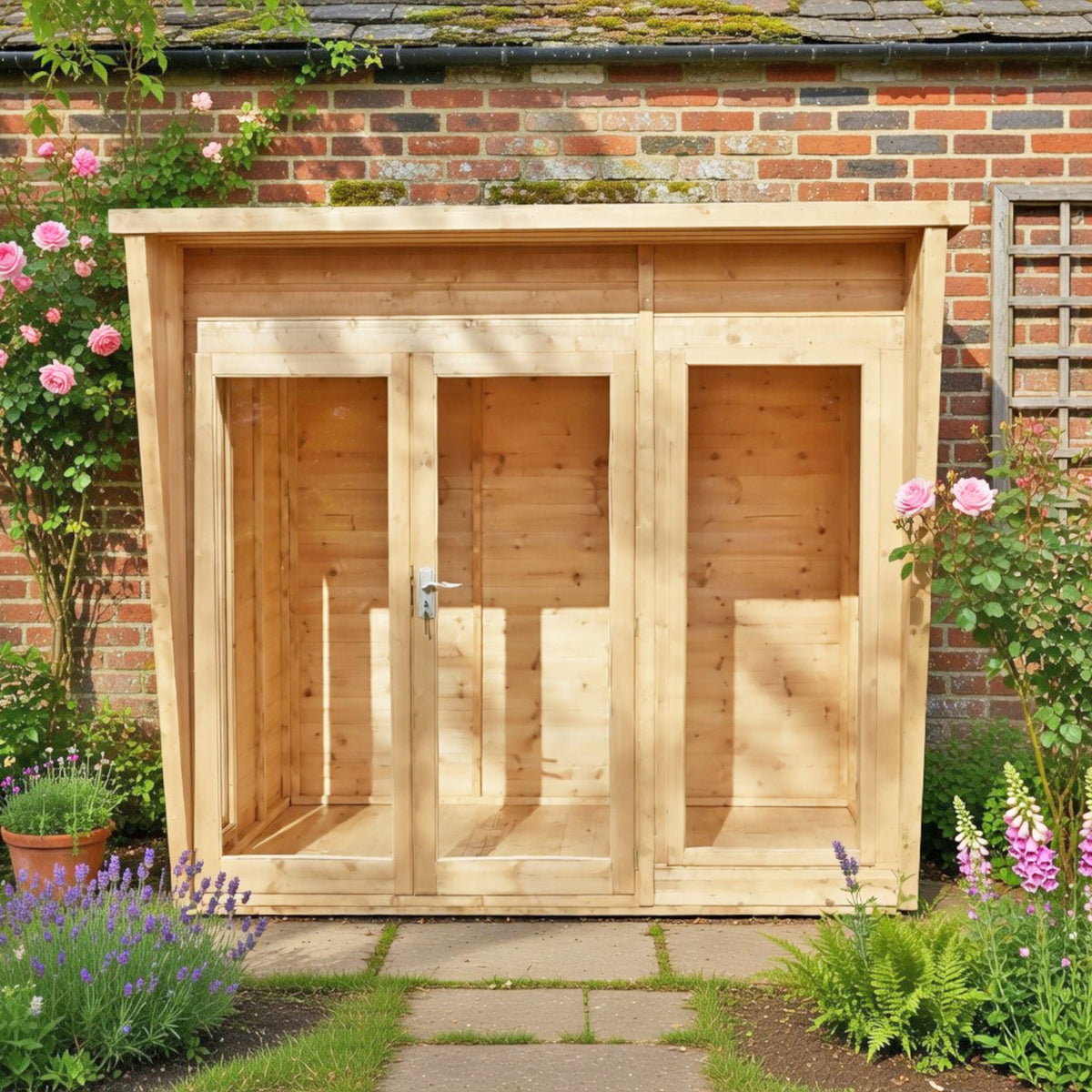 Shire Highclere summerhouse 8x8 – alternative view