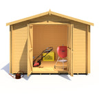 Shire Bradley 19mm log cabin 10x10 – exterior view