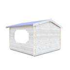 Shire Bere log cabin 11x11 – exterior view