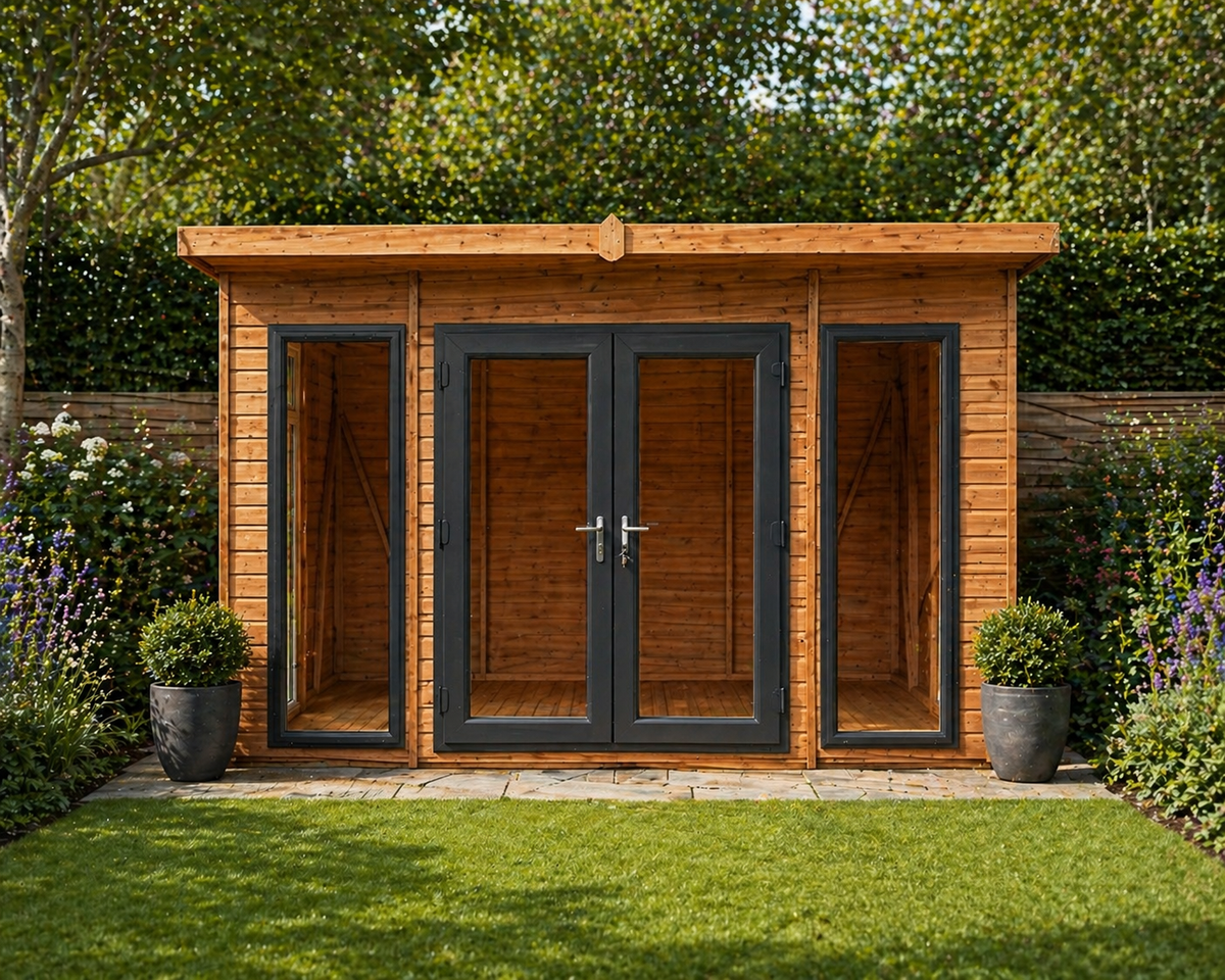 Sovereign Cambridge – front view in the garden