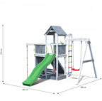 Shire Activer climbing frame – alternative view