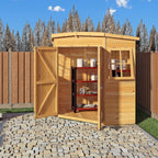 Shire Corner Shed 6ft x 6ft – front view