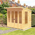 Shire Parham Pent summerhouse 7x5 – front view