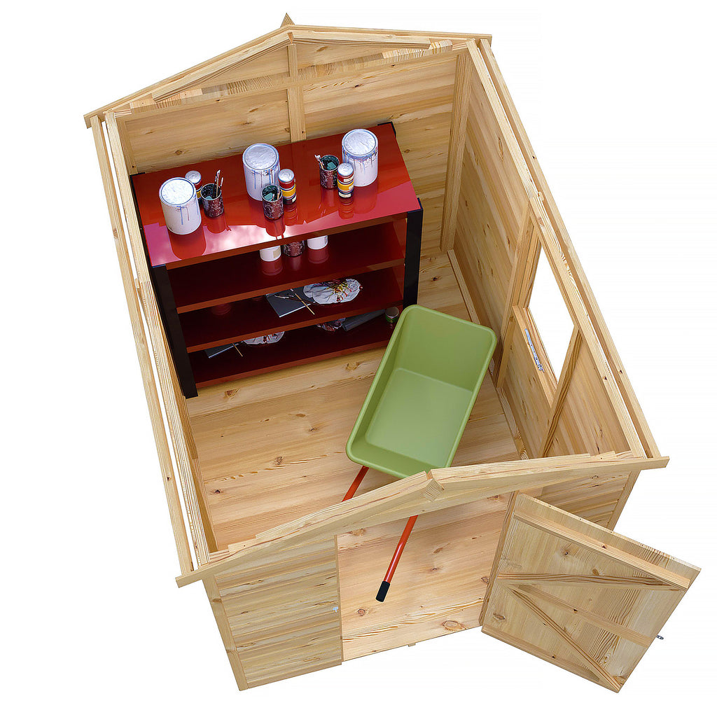 Shire Shiplap Apex Shed 7ft x 5ft – view