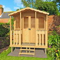Shire Thornham summerhouse 7x7 – front view
