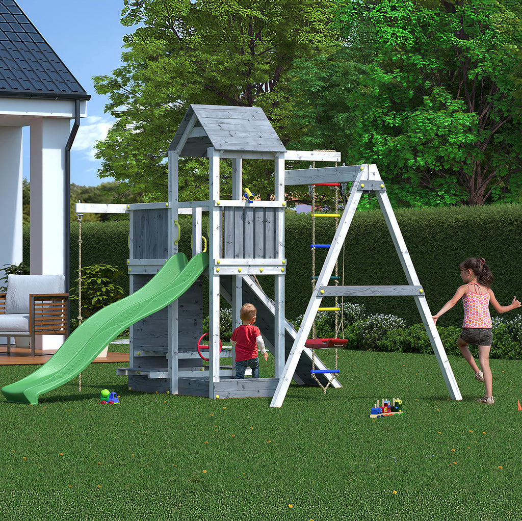 Shire Activer climbing frame – alternative view