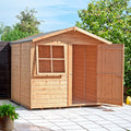 Shire Abri Shiplap Shed 7ft x 7ft – front view