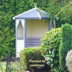 Shire Honeysuckle Corner arbour – alternative view