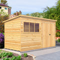 Shire Ranger Shiplap Workshop 12ft x 6ft – front view