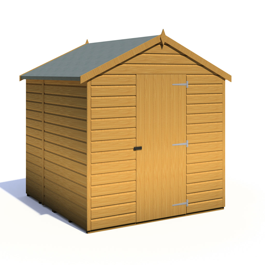 Shire Faroe Shiplap Shed 6ft x 6ft – side view