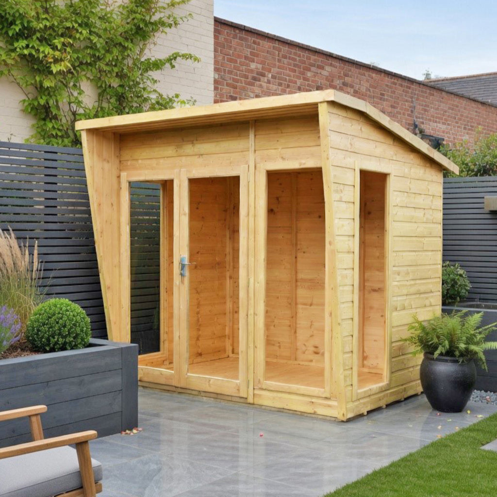 Shire Highclere summerhouse 8x6 – alternative view