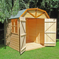 Shire Barn Shiplap Shed 7ft x 7ft – front view