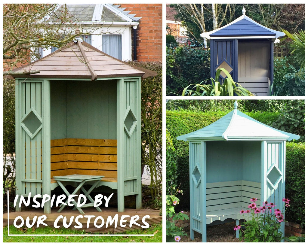 Shire Corner arbour – alternative view