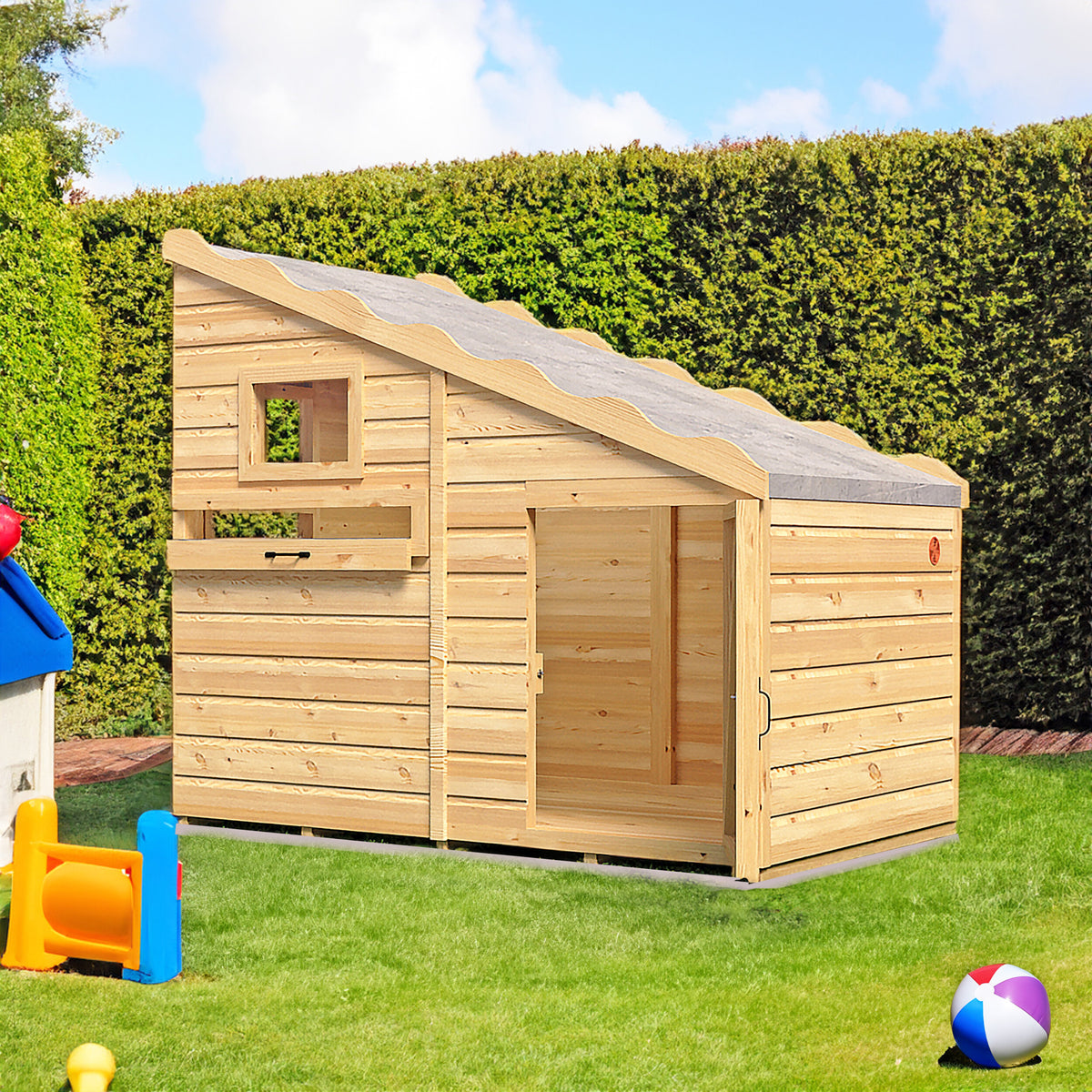 Shire Command Post playhouse 6x4 – alternative view