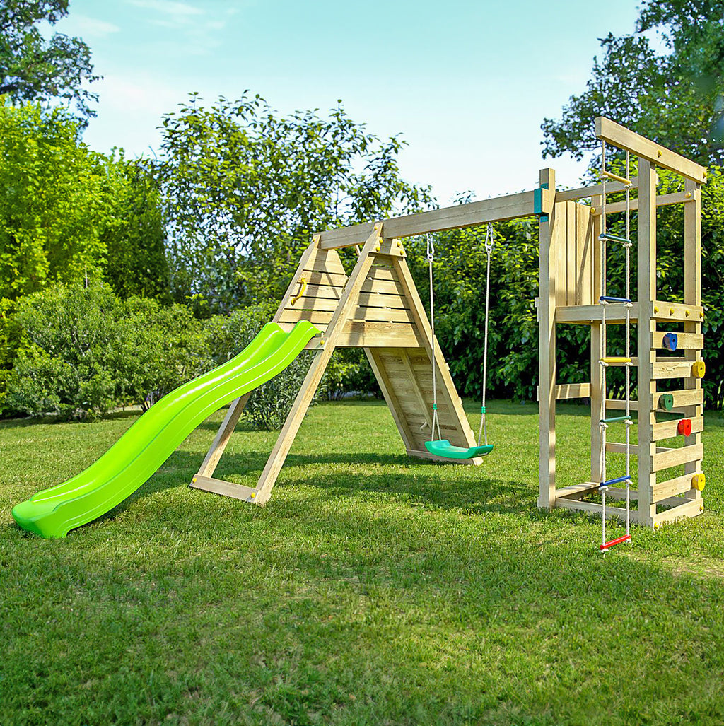Shire Climber climbing frame – front view