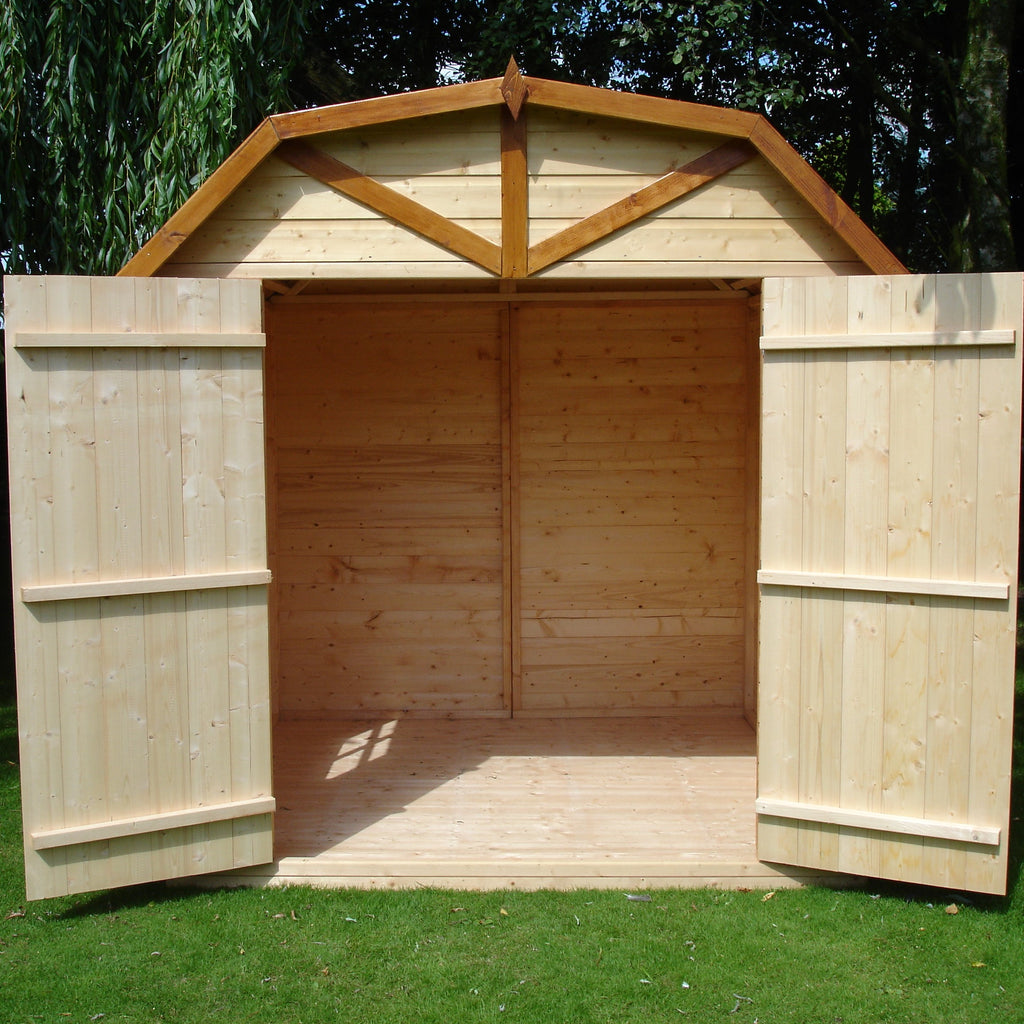 Shire Barn Shiplap Shed 7ft x 7ft – view
