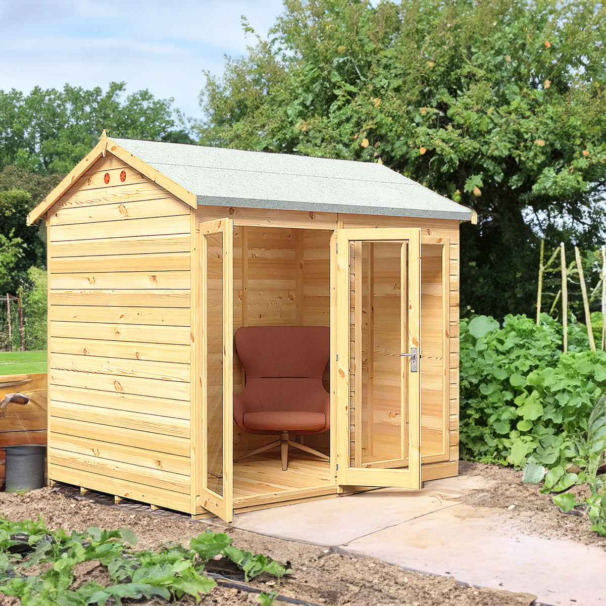 Shire Mayfield summerhouse 8x6 – alternative view
